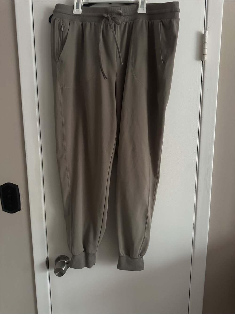 Zac & Rachel Tan/Beige Drawstring Jogger Pants